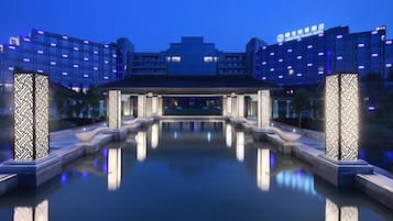 Front of property – evening/night