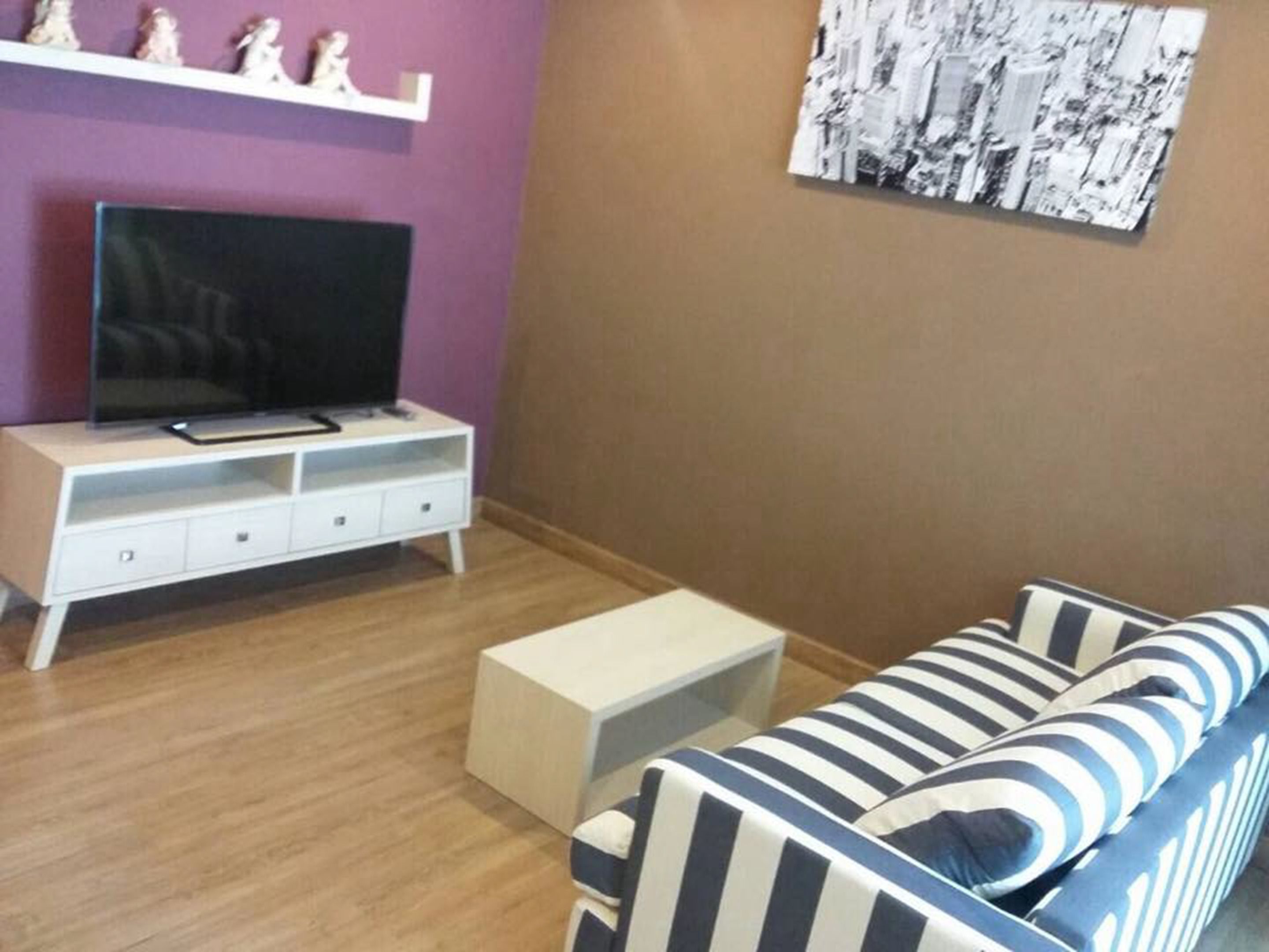 suite balcony city view  | living area | flat-screen tv