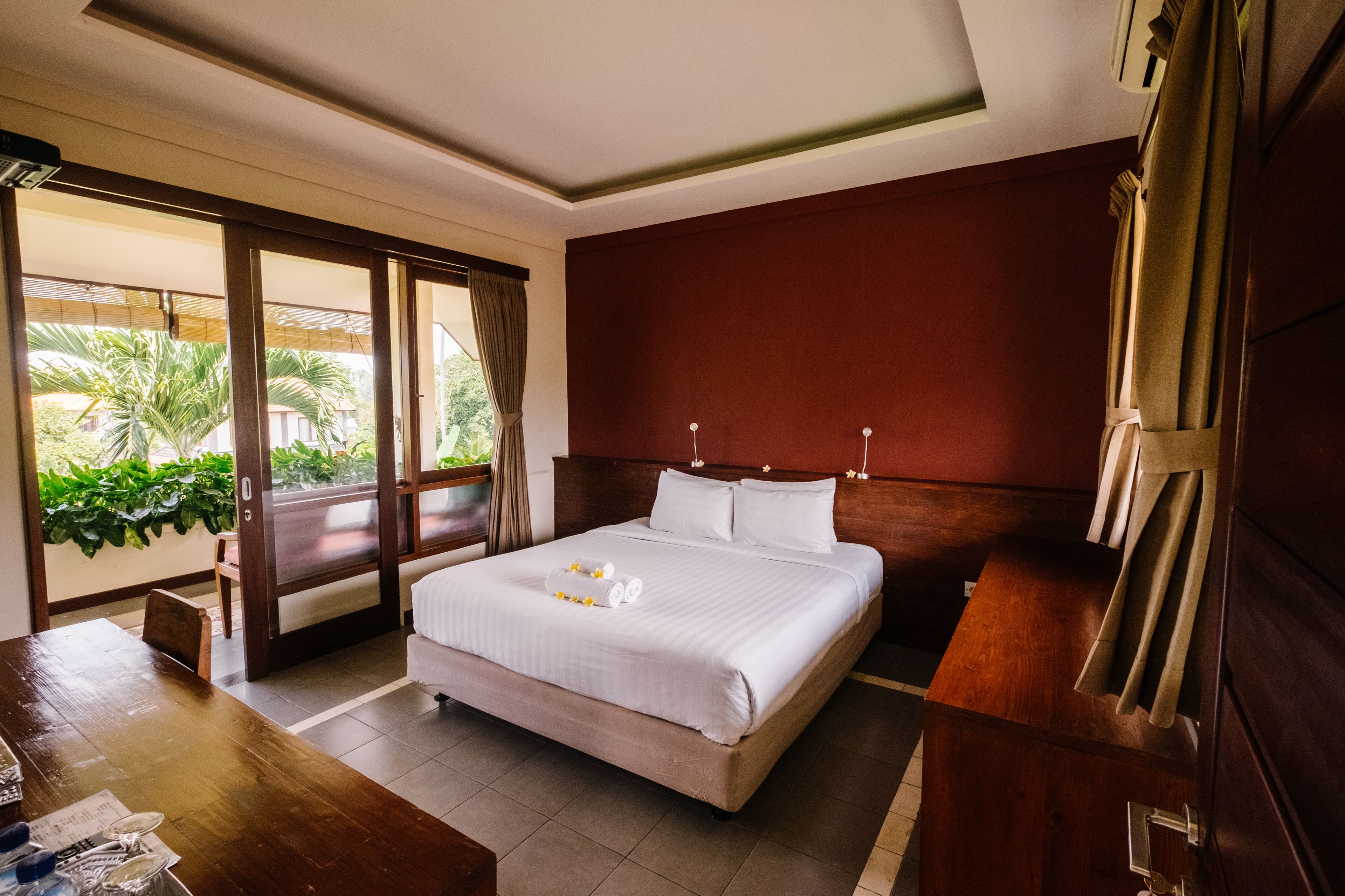 Familieværelse | Skrivebord, mørklægningsgardiner, ekstra senge (tillægsgebyr)