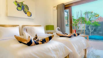 Deluxe Twin Room, 2 Single Beds, Terrace | In-room safe, desk, blackout curtains, free WiFi