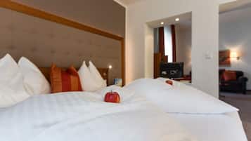 1 Schlafzimmer, hochwertige Bettwaren, Minibar, Zimmersafe
