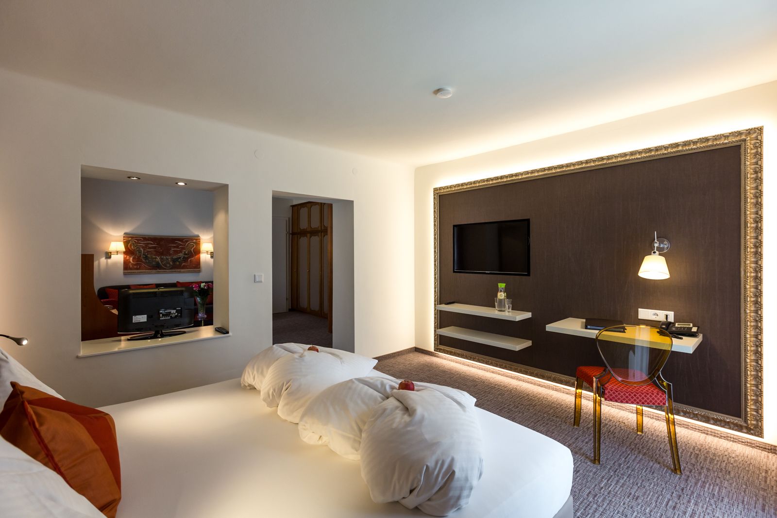 1 chambre, literie de qualité supérieure, minibar