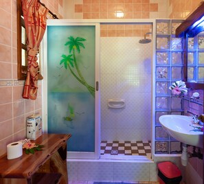 Double Room | Bathroom - Kot Babi Guesthouse (La Digue)