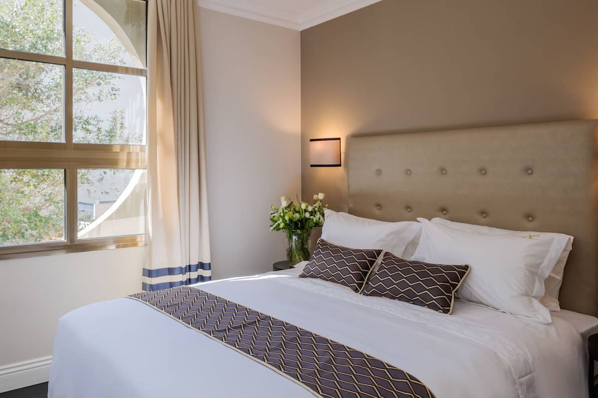 deluxe double room | premium bedding, minibar, in-room safe, individually decorated