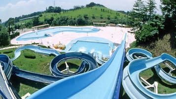 Toboggan aquatique