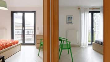 2 chambres, literie de qualité supérieure, couette en duvet d'oie