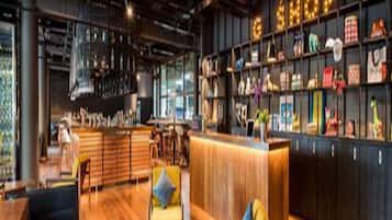 Sala de estar en el lobby