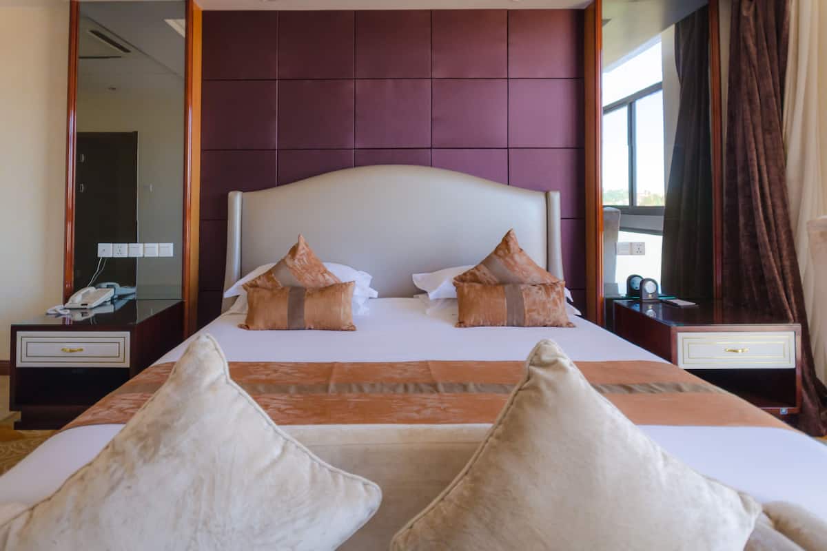 Suite Deluxe | Ropa de cama de alta calidad y caja de seguridad en la habitación