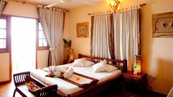 Standard Double Room, Sea View | In-room safe, rollaway beds