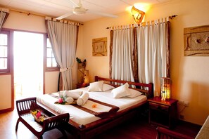 Standard Double Room, Sea View | In-room safe, rollaway beds - Hotel L'Ocean (La Digue)