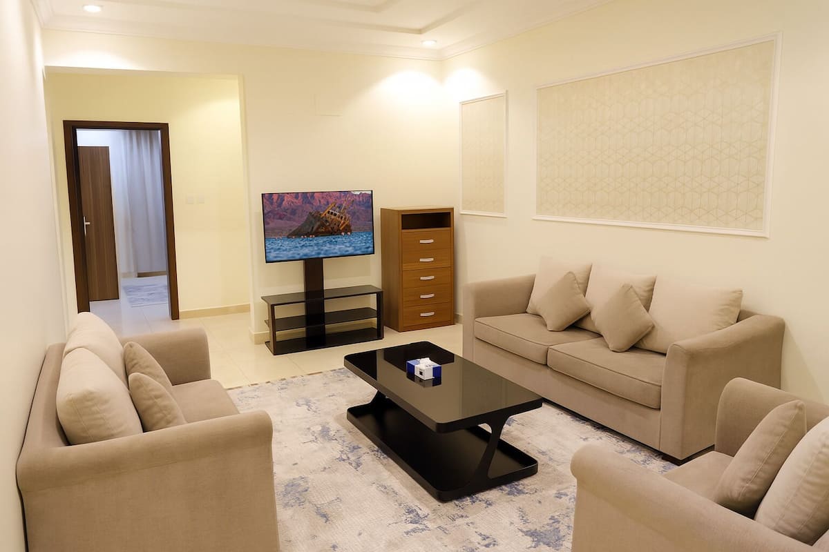 Apartamento, 3 quartos | 2 quartos, cortinas blackout, quartos à prova de som