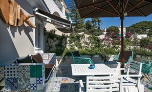 Suíte superluxo | Terraço/pátio