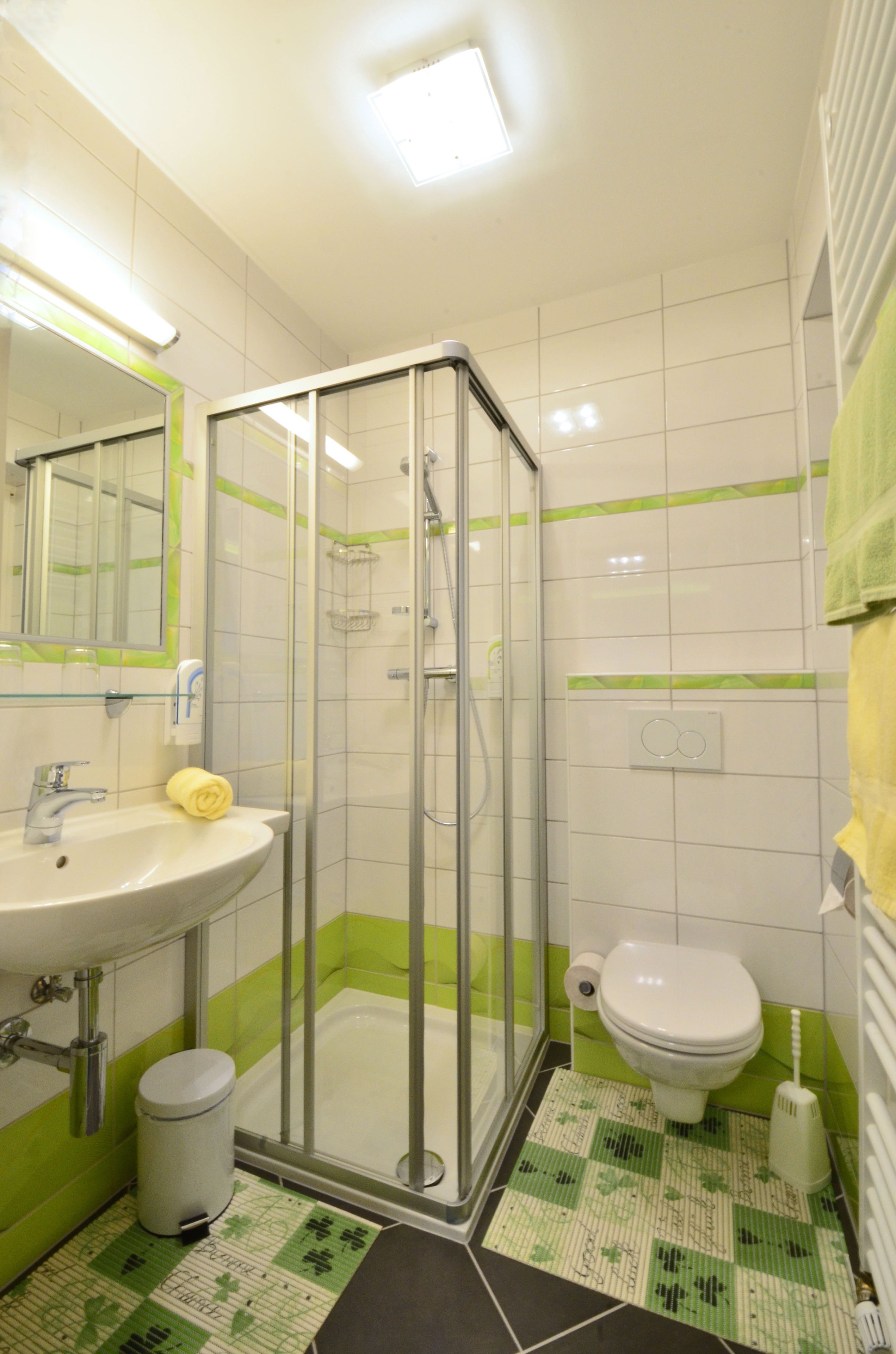 Double Room | Bathroom | Shower, free toiletries, hair dryer, slippers