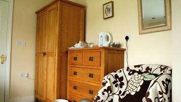 Individually decorated, individually furnished, iron/ironing board