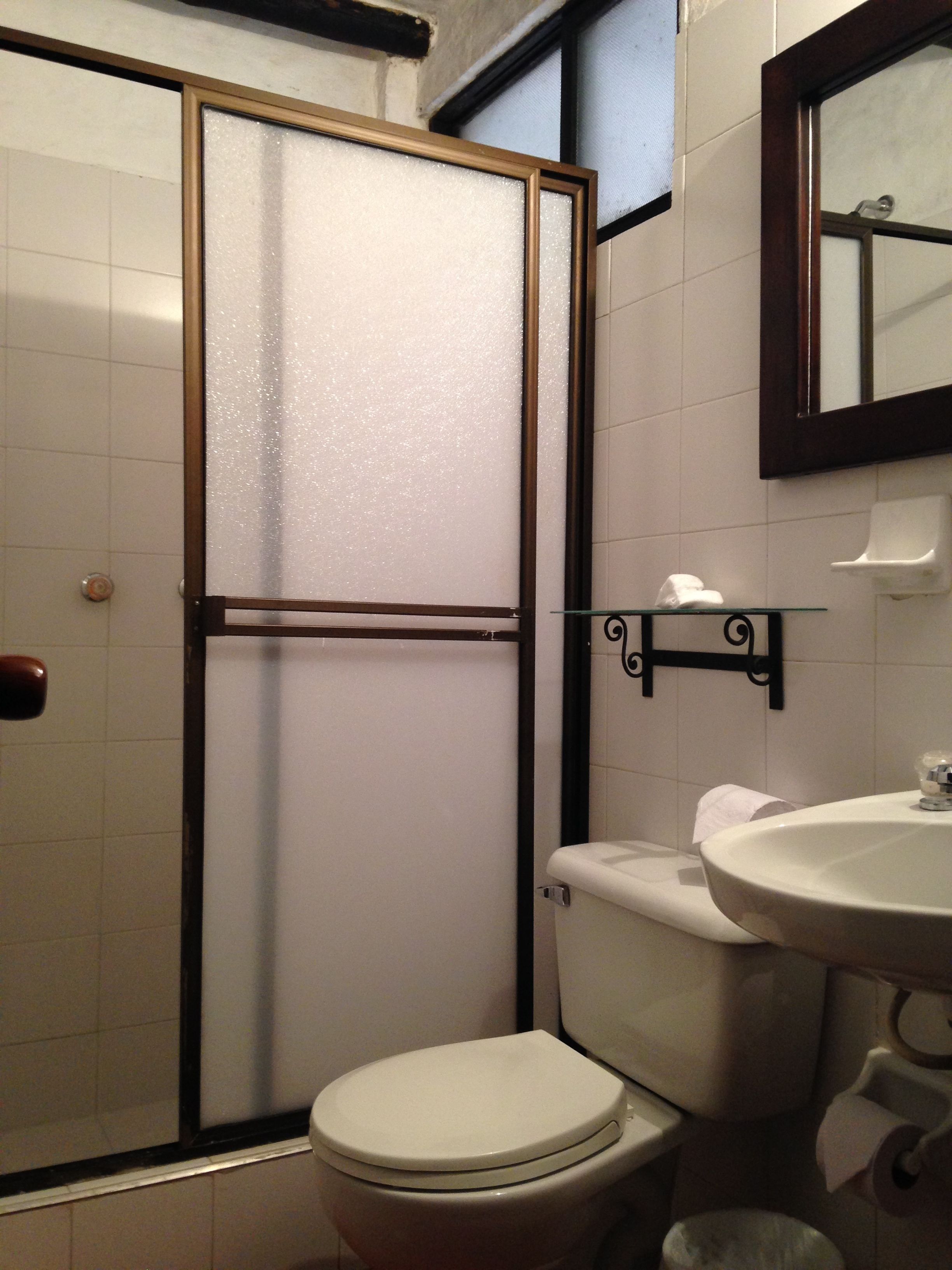 quadruple room | bathroom | shower, free toiletries, hair dryer, towels