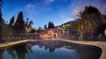 Front of property – evening/night