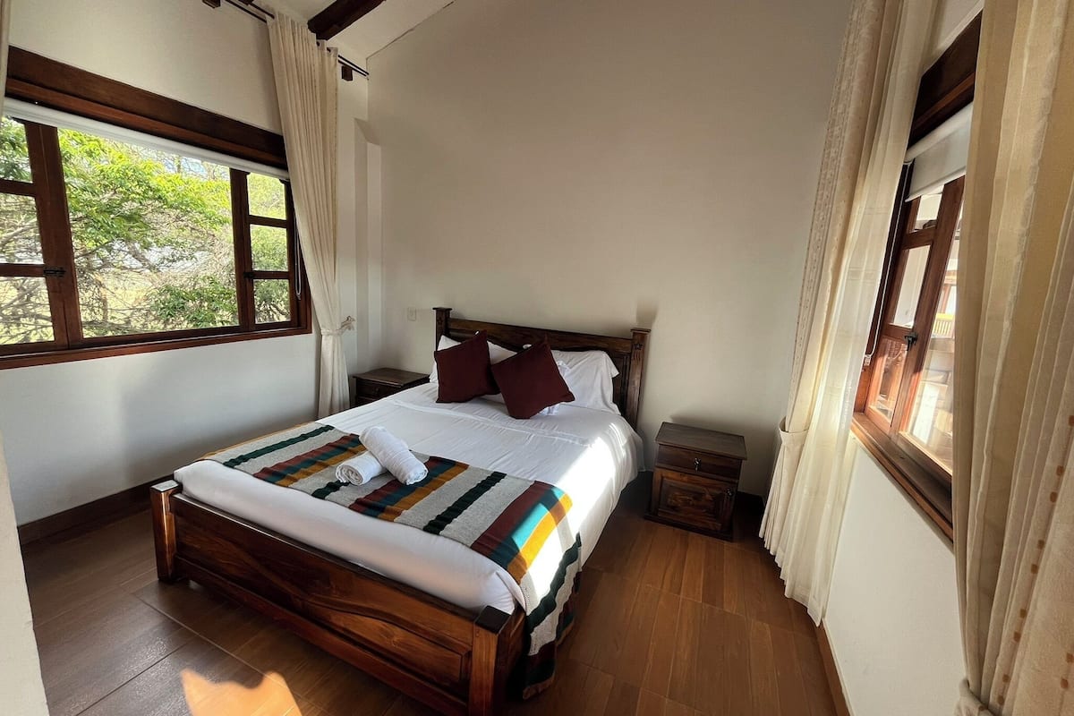 Double Room, 1 Double Bed | Premium bedding, down comforters, blackout drapes, iron/ironing board