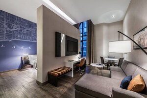 Suite, 1 King Bed with Sofa bed, Non Smoking | Premium bedding, desk, iron/ironing board, cribs/infant beds