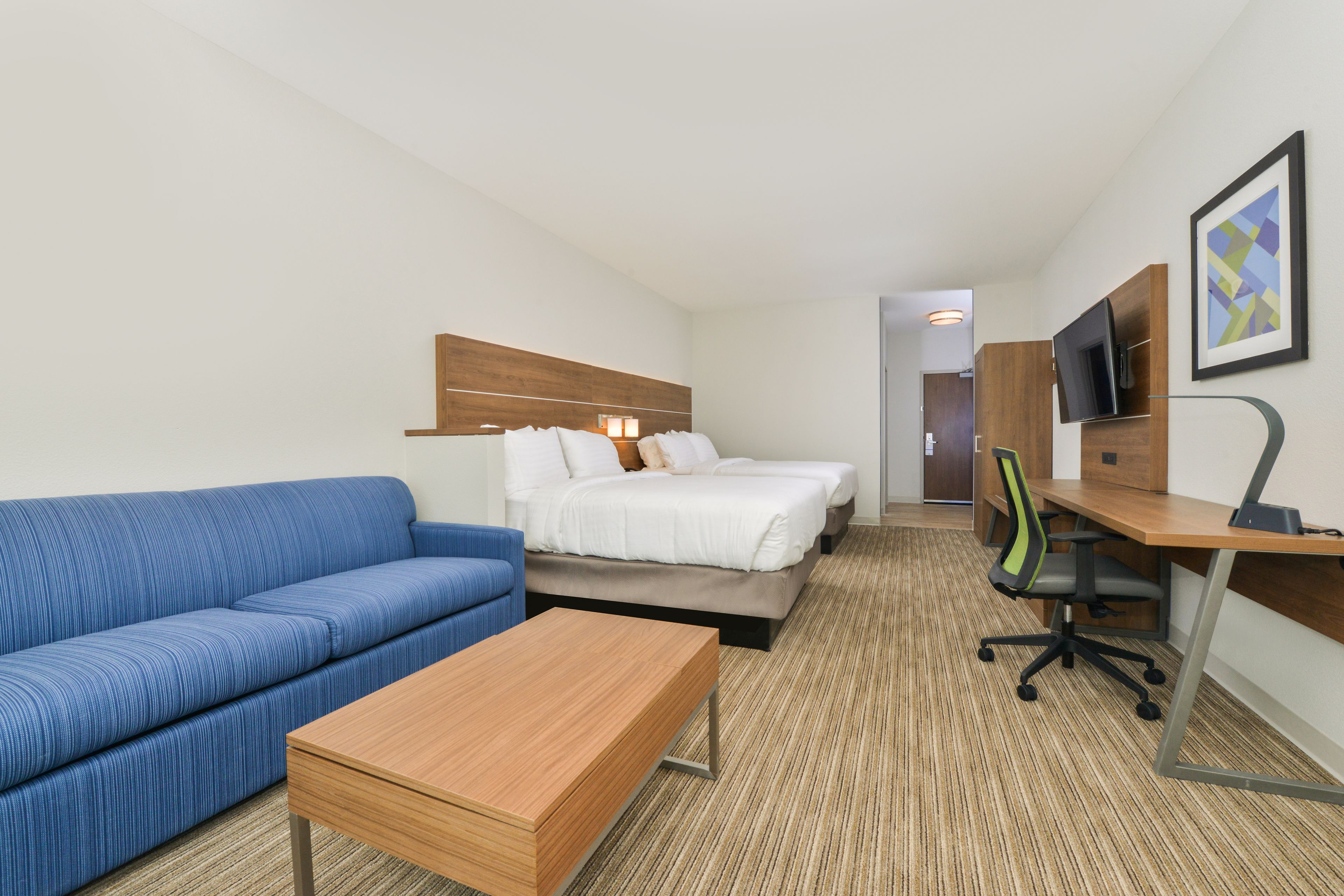 Suite, 1 kingsize bed, niet-roken | Een kluis op de kamer, een bureau, een laptopwerkplek