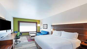 1 chambre, surmatelas, bureau