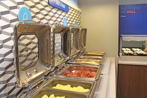 Frokostbuffé er inkludert hver dag