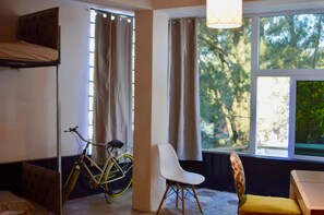 Shared Dormitory, 2 bunks beds, Shared bathroom | View from room