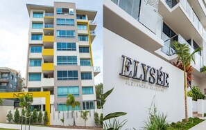 Fachada de la propiedad