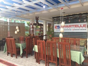 Fassade der Unterkunft