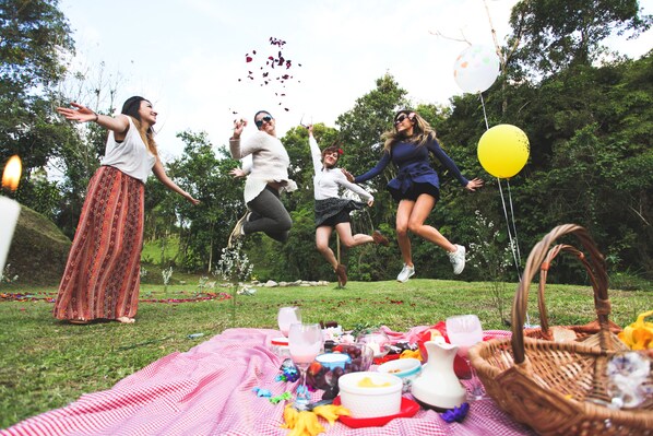 Área para aniversários