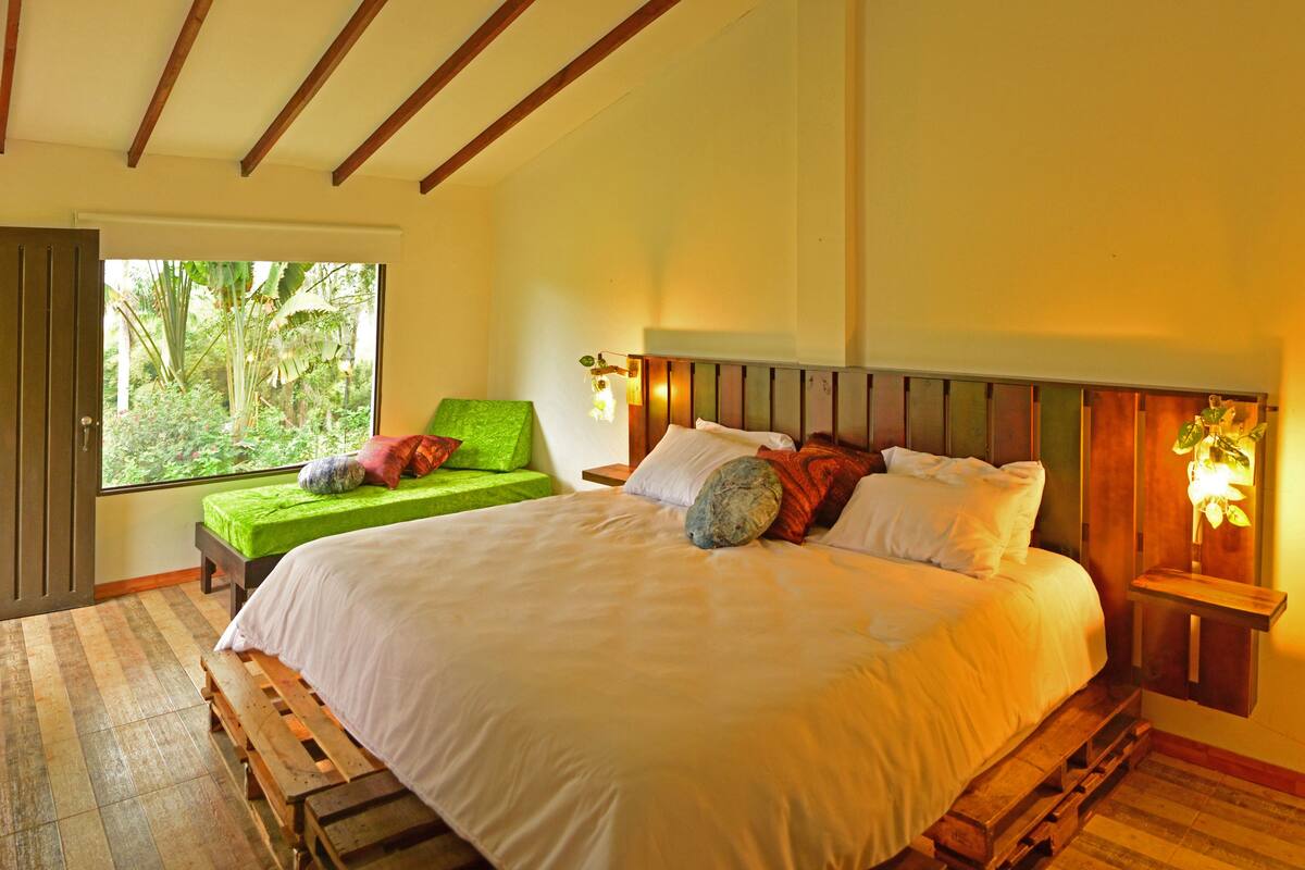 Cabana superior | Frigobar, ferros/tábuas de passar roupa