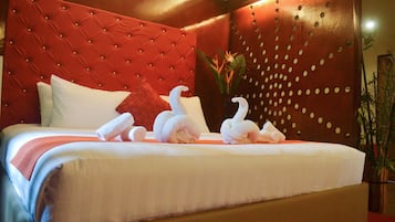 Soundproofing, iron/ironing board, rollaway beds, bed sheets