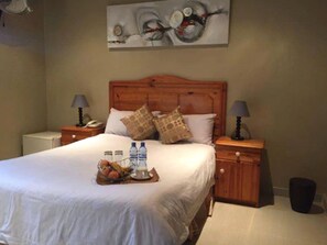 Premium bedding, pillow-top beds, minibar, desk