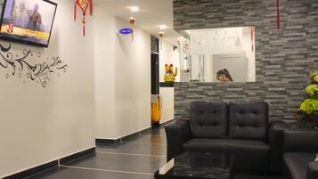 Zona de estar del vestíbulo