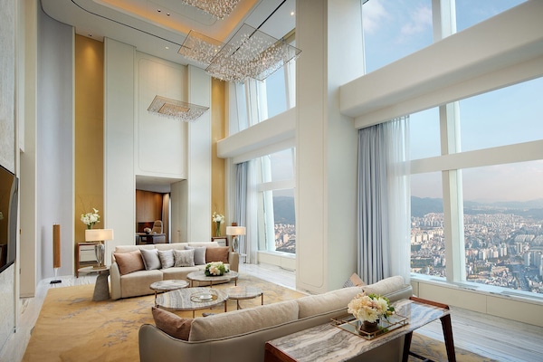 Royal-suite | Opholdsområde | Fladskærms-tv, betalingsfilm