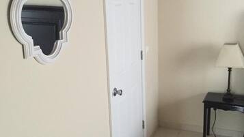 Blackout curtains, rollaway beds, free WiFi, bed sheets