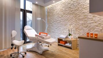 Manicures and pedicures