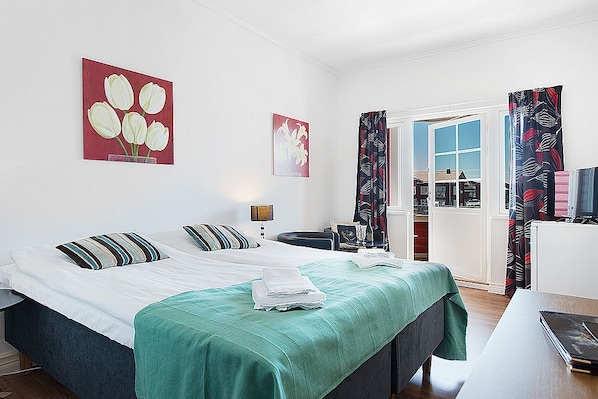 Individually decorated, individually furnished, free WiFi, bed sheets
