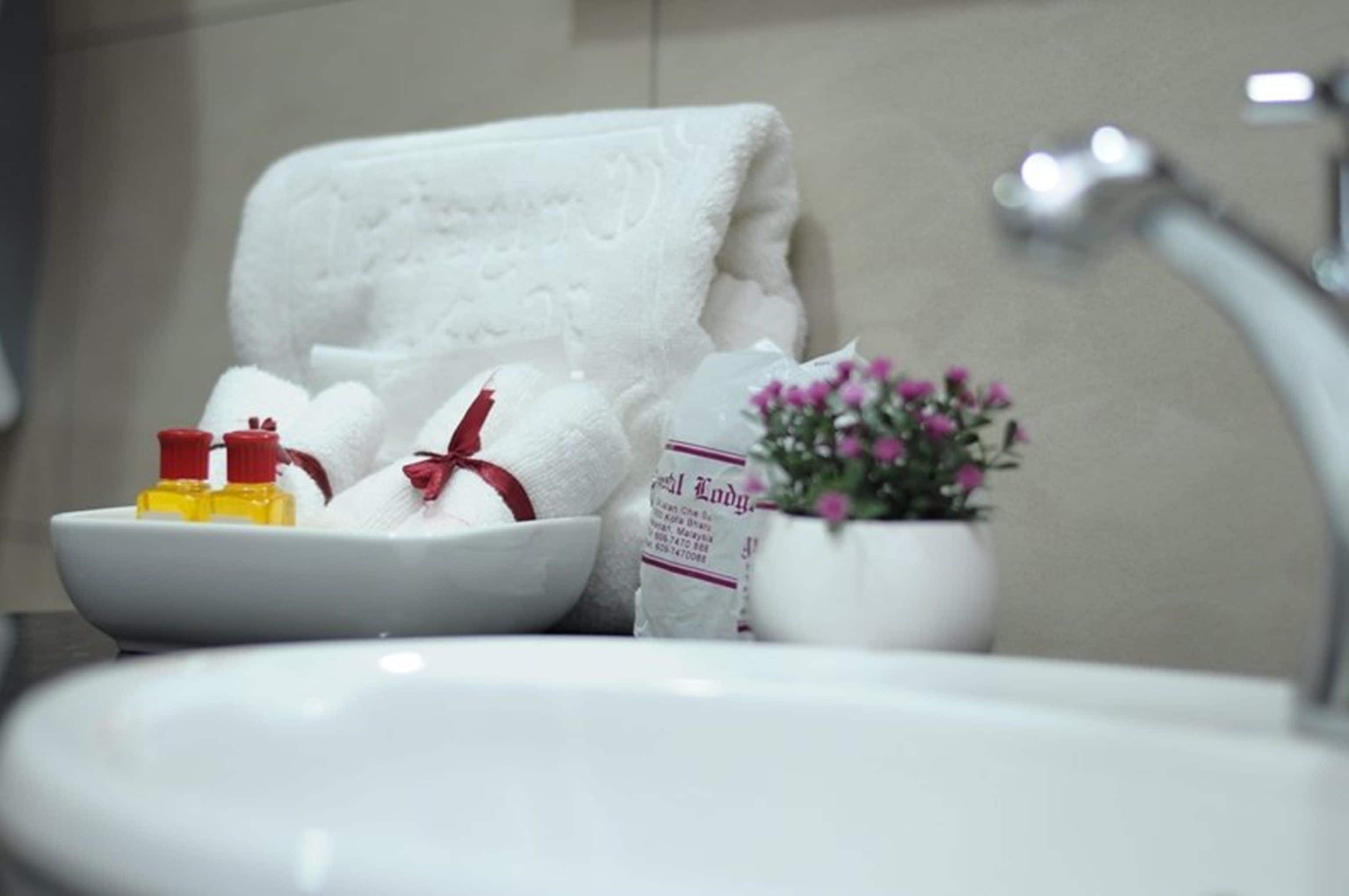 deluxe family | bathroom amenities | shower, free toiletries, hair dryer, slippers