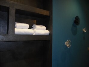 Chambre Double Deluxe, vue mer | Salle de bain