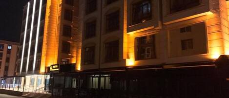 Front of property - evening/night