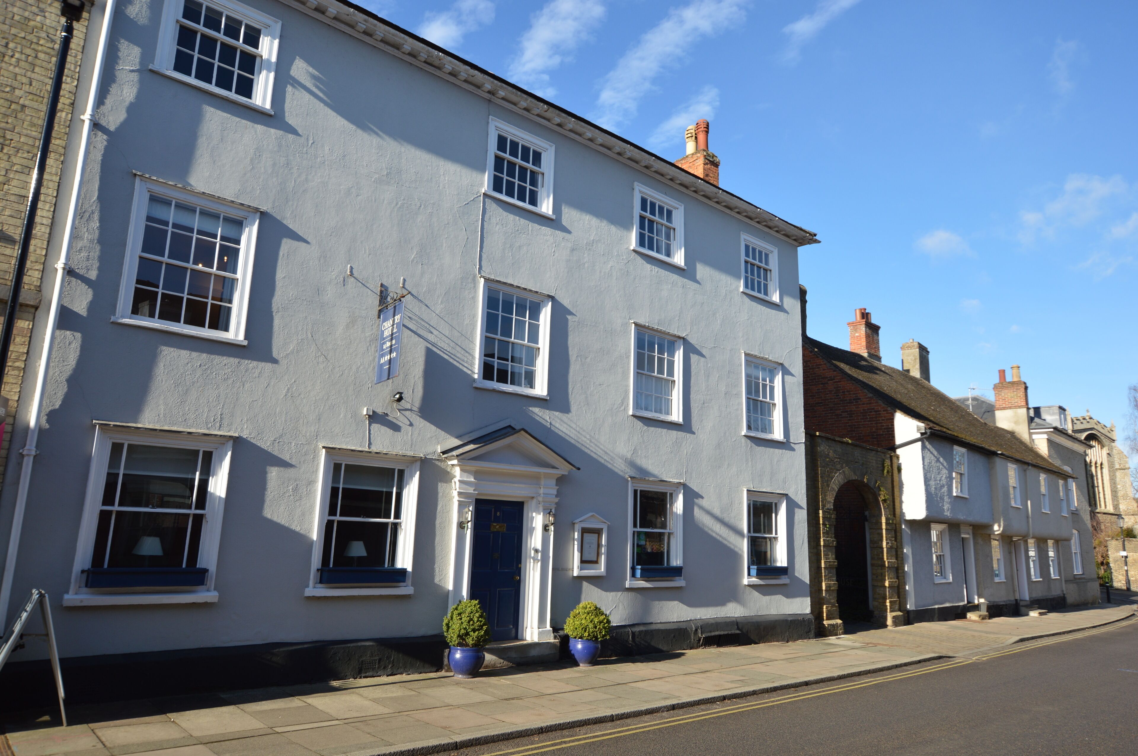 Fassade der Unterkunft