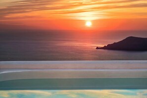 Villa Exclusive, 2 chambres, bain à remous, vue mer | Vue de la chambre