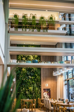 Sitteområde i lobbyen