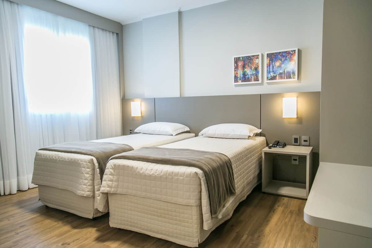 Habitación Deluxe con 2 camas individuales | Vista desde la habitación