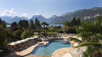 Seasonal outdoor pool