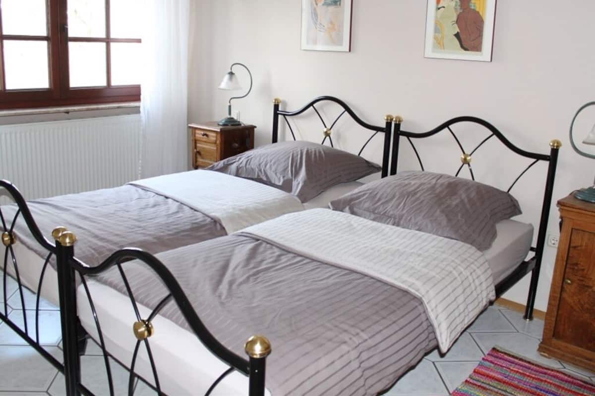 Suite, en-suite badkamer
