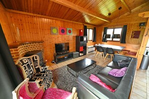 Smart TV, video games, DVD player