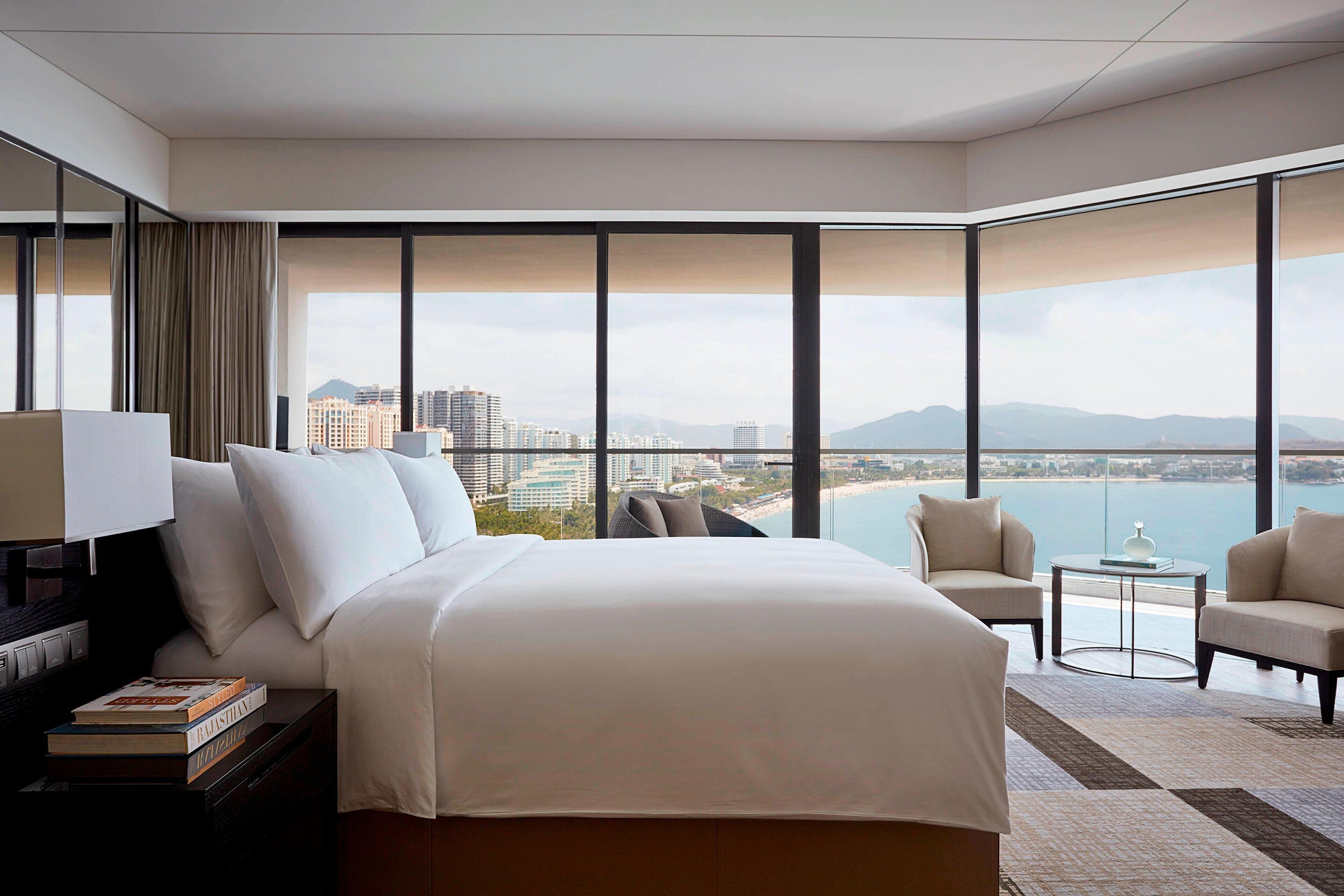 autograph, suite, 1 queen bed, oceanfront | premium bedding, down duvets, minibar, in-room safe