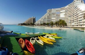 Indoor pool, outdoor pool - Departamentos Meza (Algarrobo)