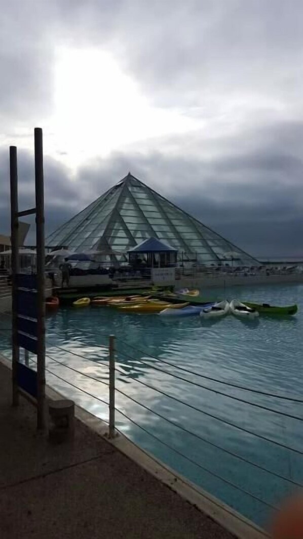 Indoor pool, outdoor pool - Departamentos Meza (Algarrobo)